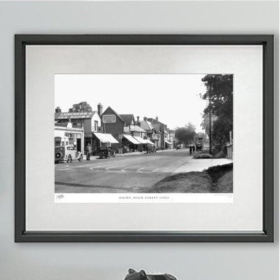 Ascot, High Street C1955 - Single Picture Frame Print