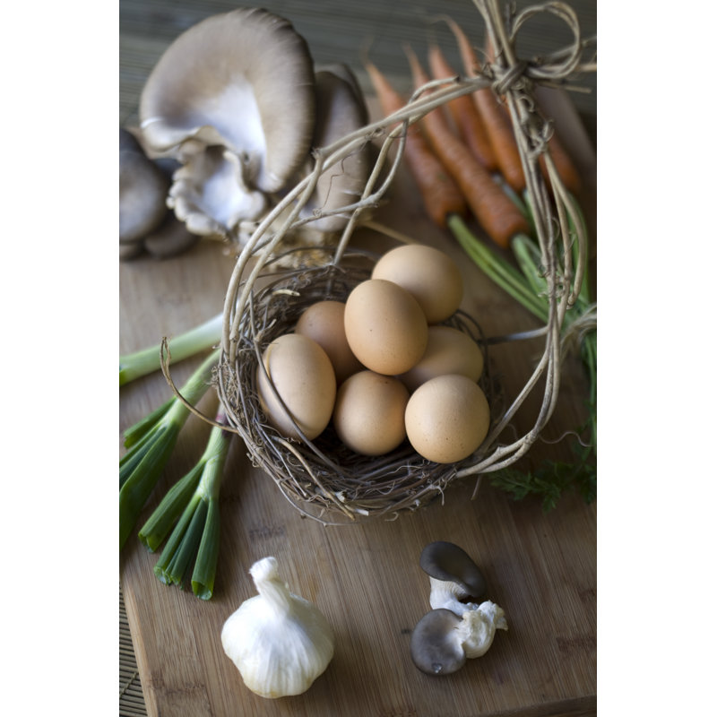 Eggs - Wrapped Canvas Print, 76cm H x 51cm W x 3.8 cm D