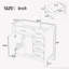 Base de meuble-lavabo simple 35,5 po seulement-101803624-101938399
