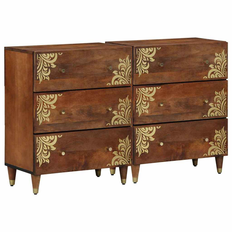 60cm Solid Wood Sideboard