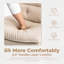 Chaise de bureau de grande taille sans accoudoirs Vanichair