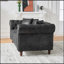 Canapé en tissu 83 po Chesterfield-425523284