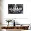 Lustre en cristal grunge sur toile-900466924