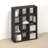 12-Cube Bookcase, Thick Frame, White-119847681-120436674