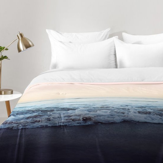 Leah Flores Coastal Polyester Comforter, Twin XL Comforter + 1 Standard Sham