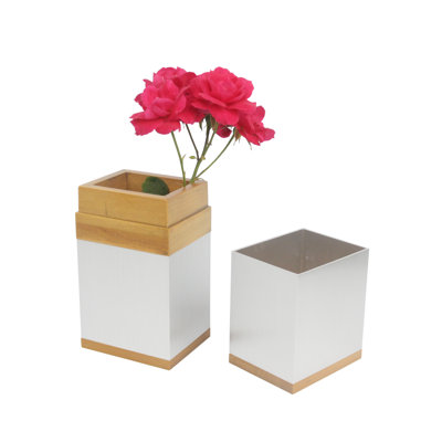 Aryah Wood Desk Organizer