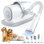 Ensemble de toilettage pour chien 5-en-1 Pro, aspirateur à fourrure pour animaux de compagnie avec ciseaux, sèche-cheveux