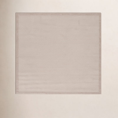 All-Weather Performance Checkered Rug