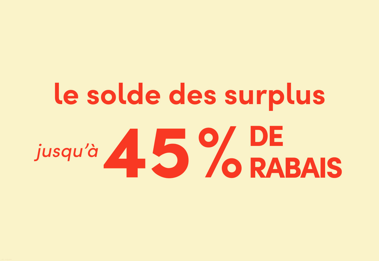 le solde des surplus