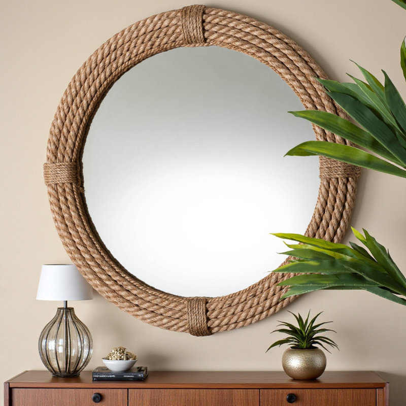 Miroir d'appoint mural Sorella Bohemian Brown