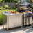 Cabinet Sink - Single Bowl Free Standing Kitchen Sink For Kitchen Farmhouse, Bathroom, Bar, Laundry Room (39 Inch)
