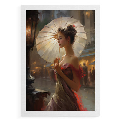 WOMEN Series CDLXXIII  -Premium Canvas Print Only - NOT FRAMED -Ready to Hang