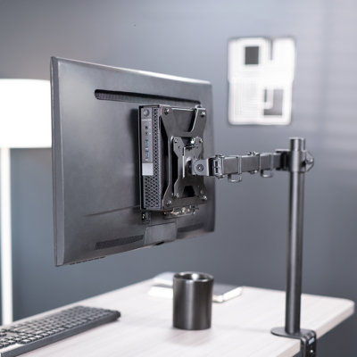 VIVO Behind Monitor VESA Mount Designed for Dell OptiPlex Micro CPU (MOUNT-DLMM1)