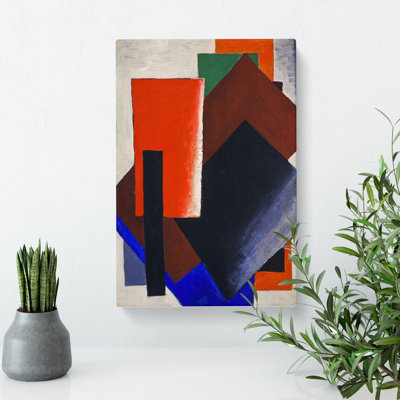 Composition Vol.10 by Lyubov Popova - Wrapped Canvas