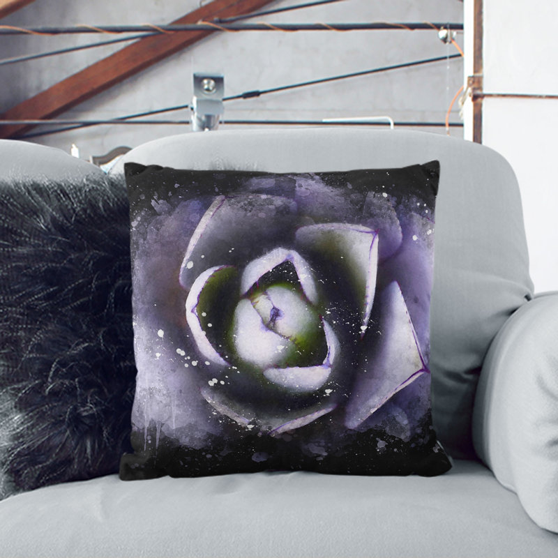 Square Throw Cushion, 55cm H x 55cm W x 20cm D