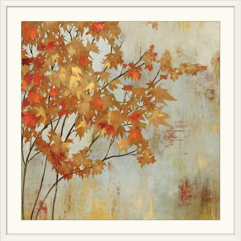 «Anjellica Foliage» par Asia Jensen, impression, H 35 po x l 35 po x P 1,5 po, Toile
