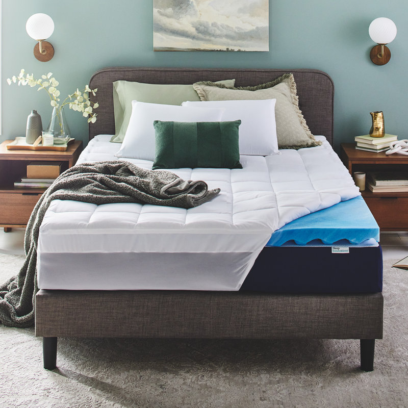 Surmatelas en mousse viscoélastique gélifiée Sleep Innovations, Grand