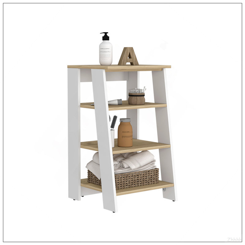 St. Clair Linen Cabinet, Two Interior  Shelves, Two Open Shelves, Single Door