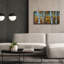 Toile épique Graffiti «Autumn Birch» par Campbell Frost, 40 po x 20 po