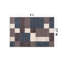 Tapis bleu touffeté à motif géométrique Allyne-1259850377