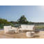 Garden Sofa Set 3 Seater Sundos Metal Green-1493582577