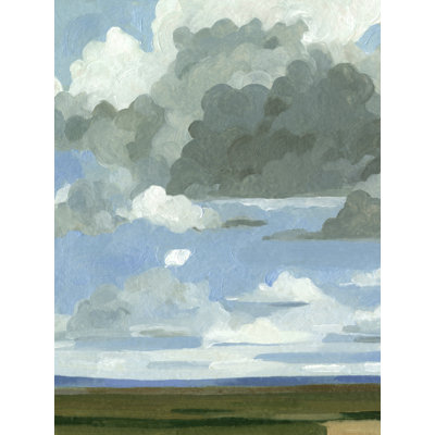 Great Plains Sky II by Emma Caroline - Wrapped Canvas Print
