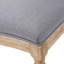 Chaise d'appoint rembourrée à dossier Roi Louis Jair-931525226