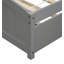 Lit de jour simple en bois massif avec couchette Gisan-1323933539