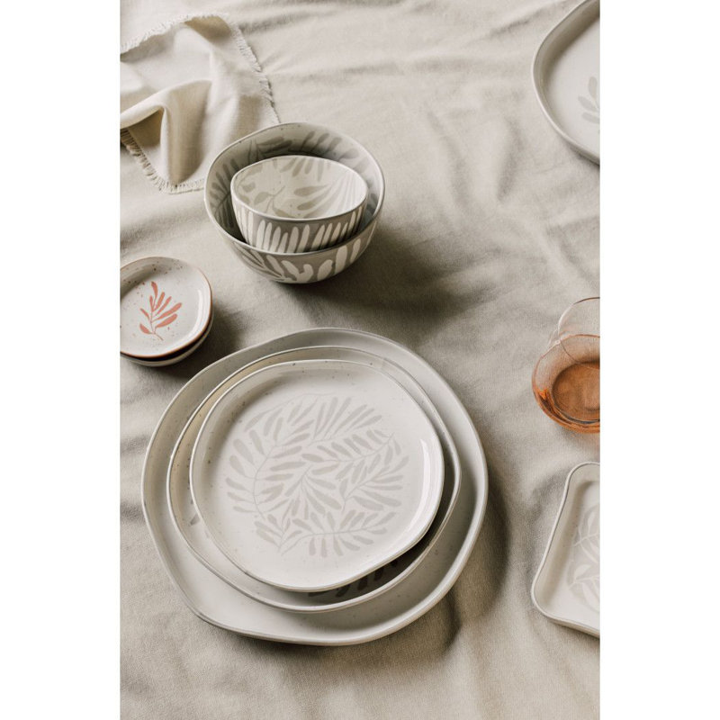 Ensemble de 4 assiettes plates 7 "Grove
