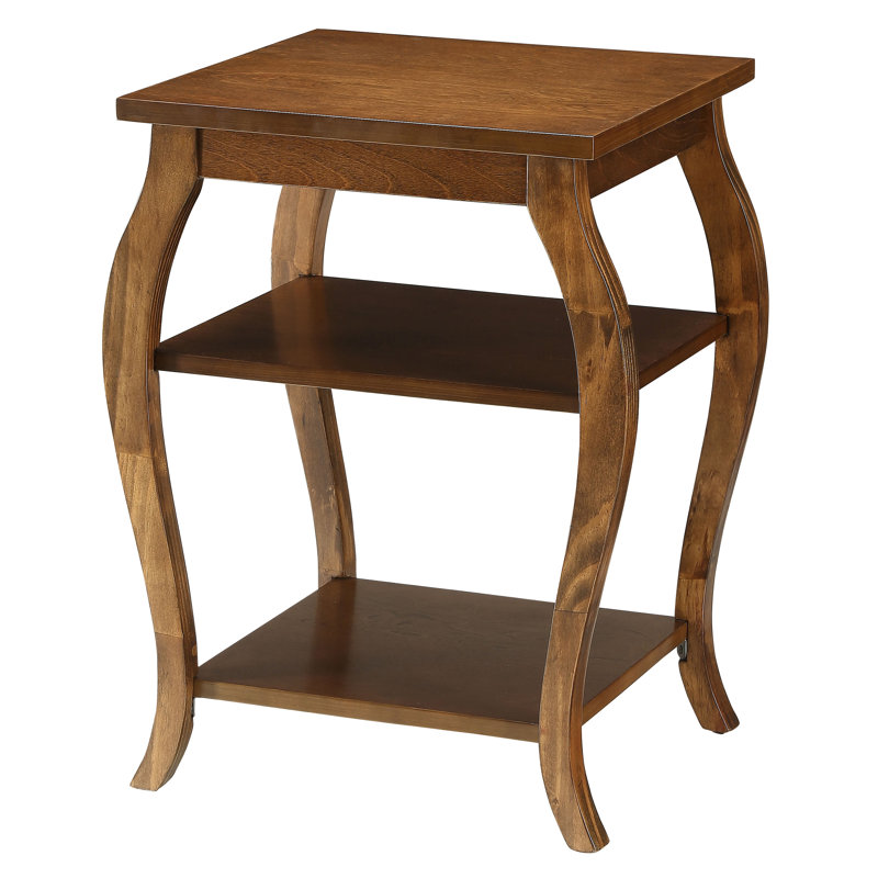 2-Shelf End Table