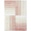 Tapis rose à motif géométrique Lantanas-1106232874