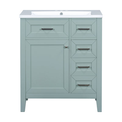 Armoire de salle de bain avec tiroirs