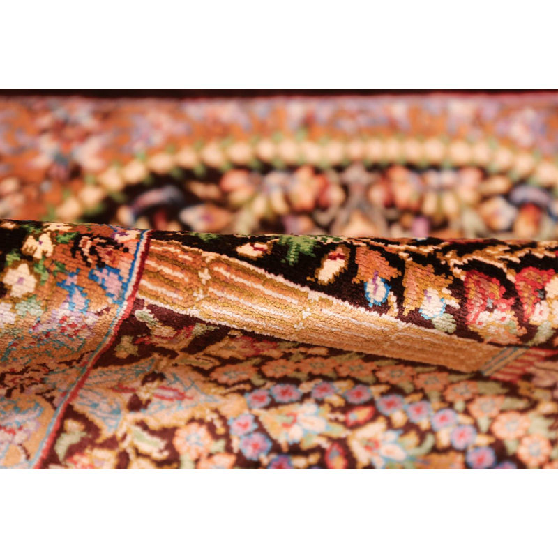 Persian Silk Oriental Area Rug