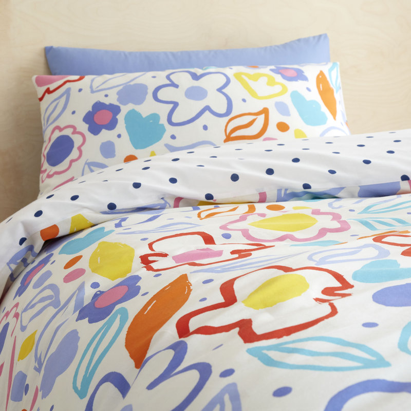 Blomme Bedding, Single Duvet Cover + 1 Standard Pillowcase