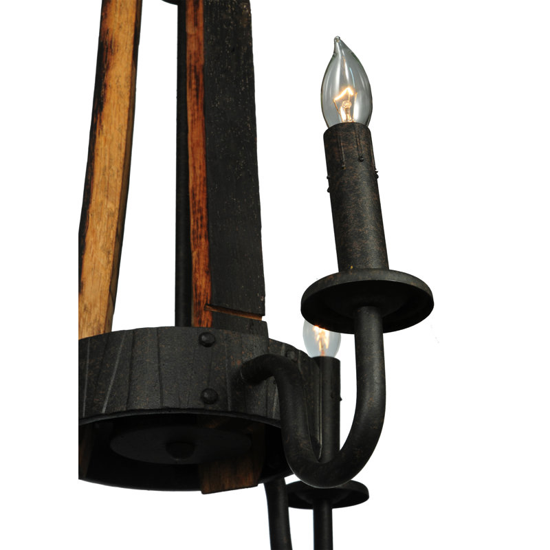Rustic Lodge 3 - Light Chandelier