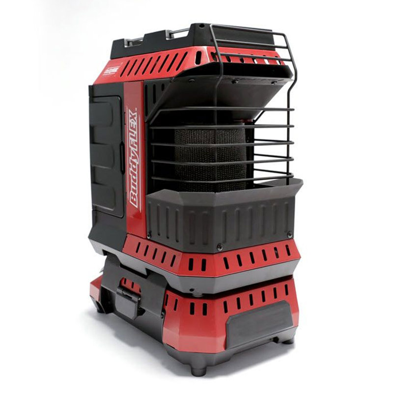 Mr. Heater Red and Black Portable Propane Heater with Safety Features
