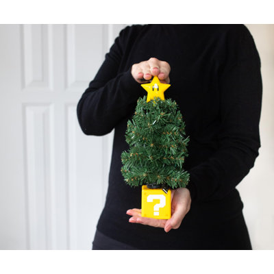 Lighted Pine Christmas Tree