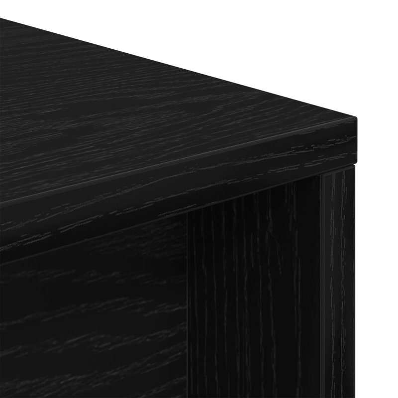 Anastazja Writing Desk, Black Oak
