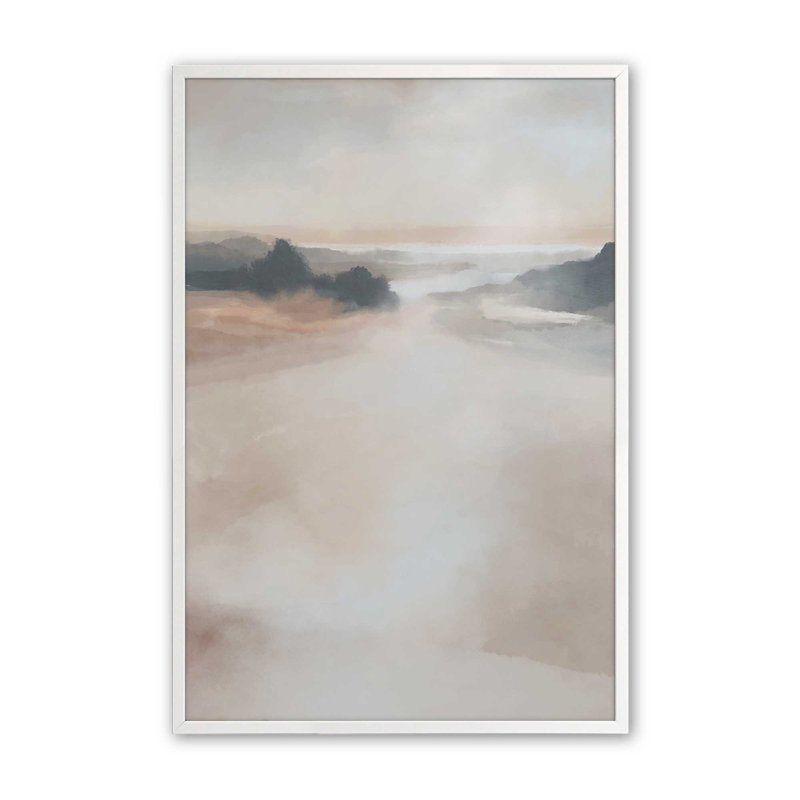 Dawn Rest By Dan Hobday Art Canvas Art Print, H 48 po x l 36 po, Toile avec cadre flottant blanc