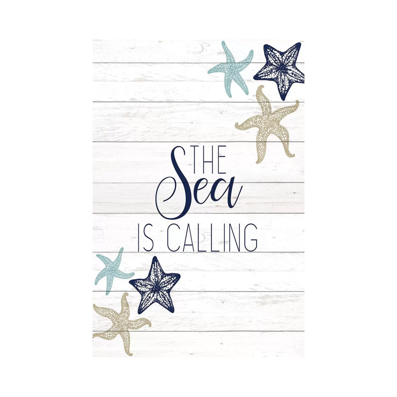 The Sea III by Kimberly Allen - Wrapped Canvas Gallery-Wrapped Canvas Giclée, 30.48cm H x 20.32cm W x 1.905cm D