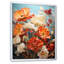 Orange orange, bouquet de fleurs d'été - art mural fleurs-1728330950-1794032792