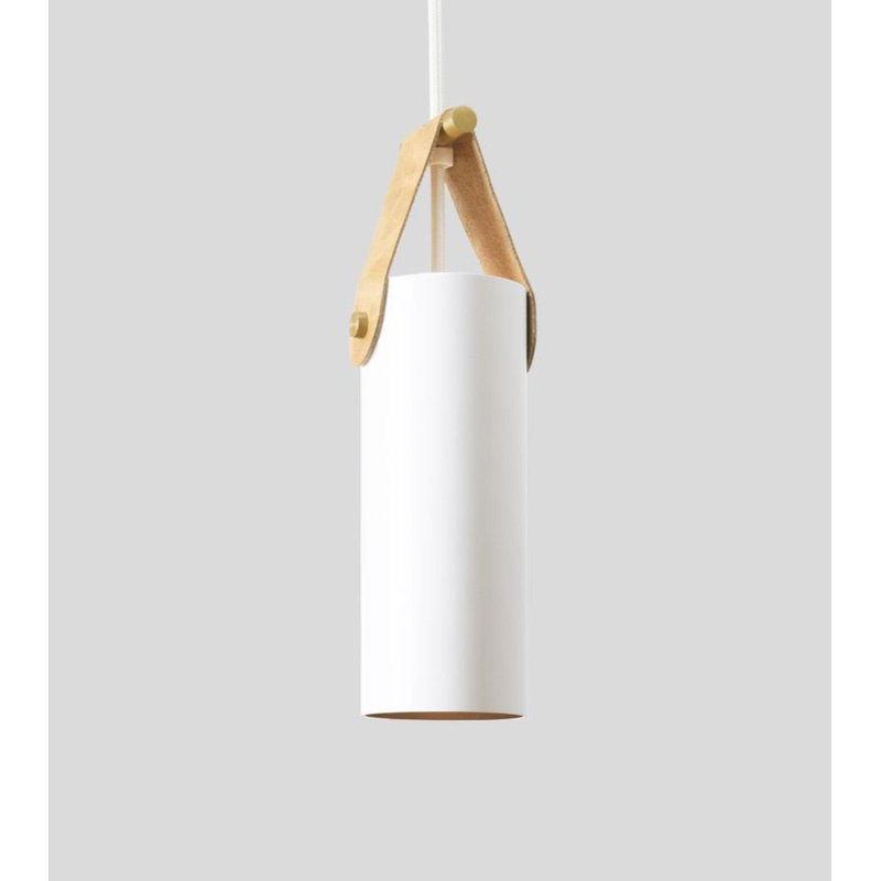 Spero Pendant, Tan, White, No