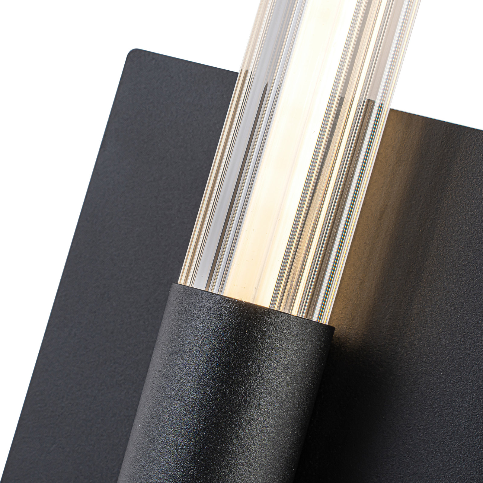 Maxe Dimmable LED Wall Sconce, 16-in, Black