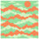 Tapisserie murale «Green And Orange Mountains»