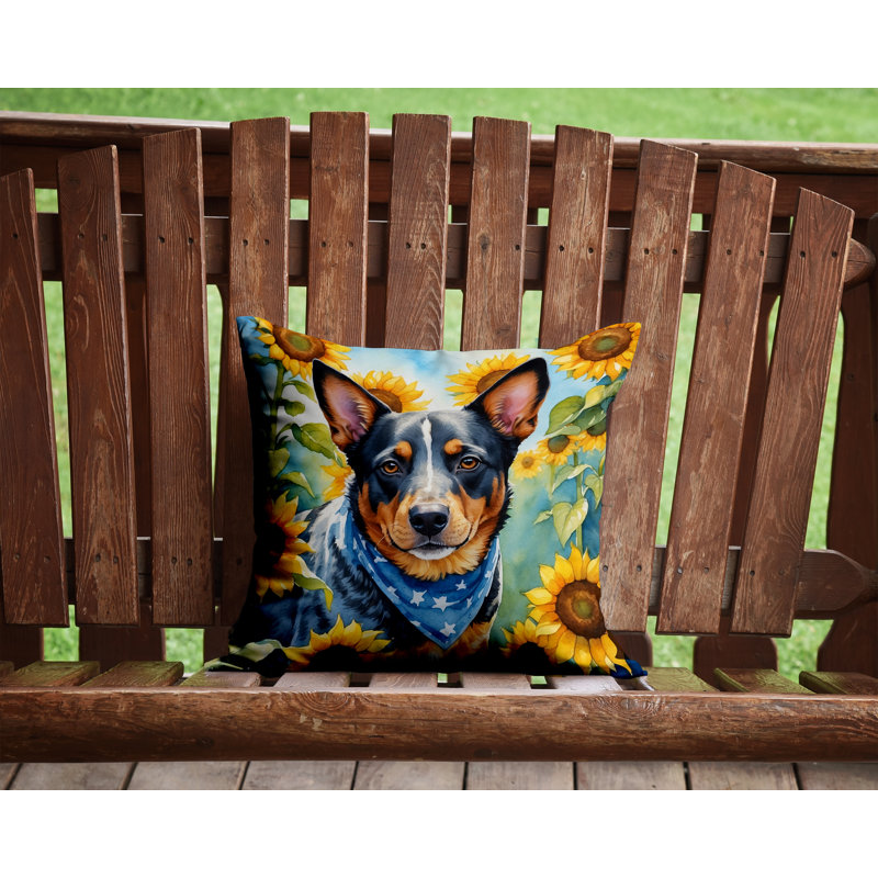Coussin décoratif intérieur / extérieur Autre / Sans motif, H 14 po x l 14 po