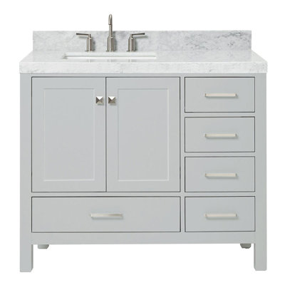 Meuble-lavabo simple 42 po avec comptoir Cambridge