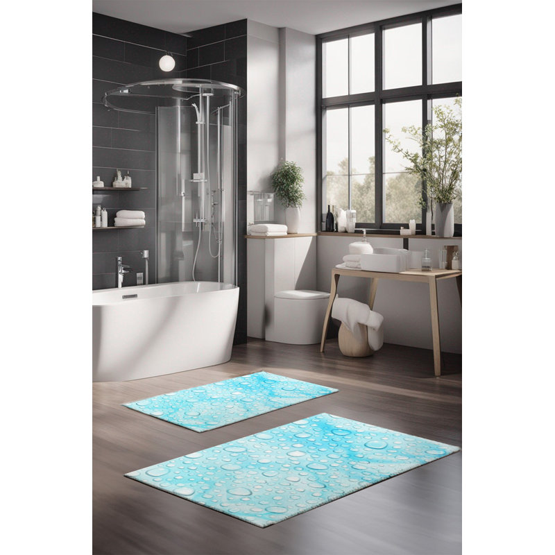 Ensemble de tapis de bain Eakly (2 pièces)