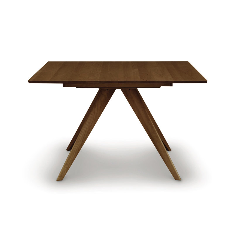 Catalina Square Extension Table, Natural Walnut