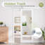 Porte de grange coulissante en verre 1-Lite 80 po-115234657-125490932