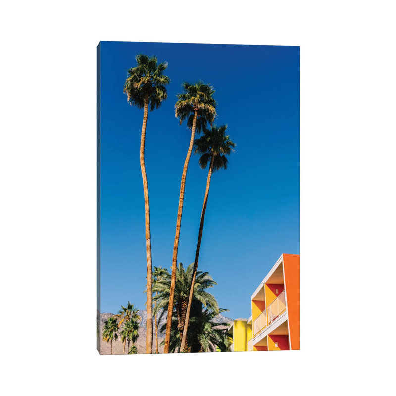 Palm Springs Vibes V par Bethany Young - Giclée sur toile tendue avec châssis, H 18 po x l 12 po x 1,5 po
